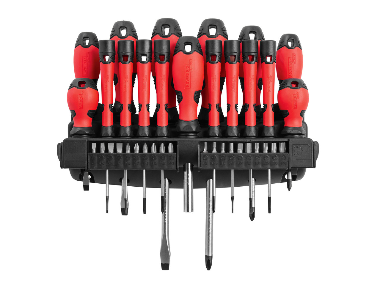 f04b9f7bad44e1f806eac6cd6a0cc70e83ee72b9 مجموعه پیچگوشتی و مته 37تکه پارکساید PARKSIDE screwdriver and bit set - تصویر 1